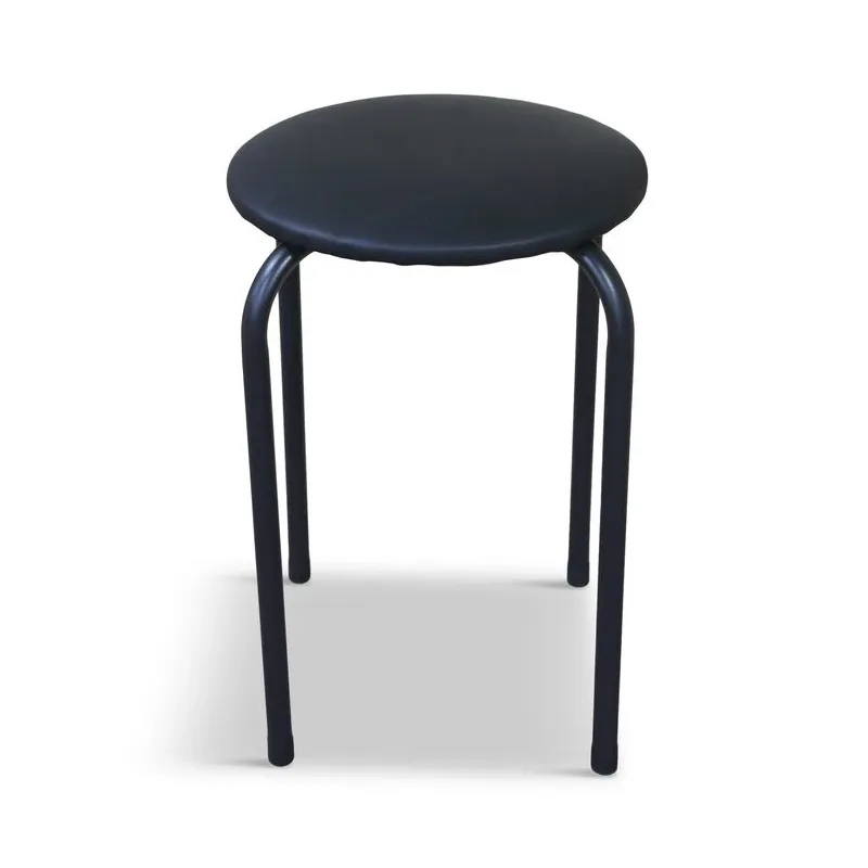 Табурет Domoletti Demet, черный цв., 30 см x 30 см x 45 см