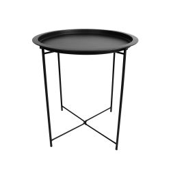 Galdiņš feline 50,5x46,8x46,8 cm melns