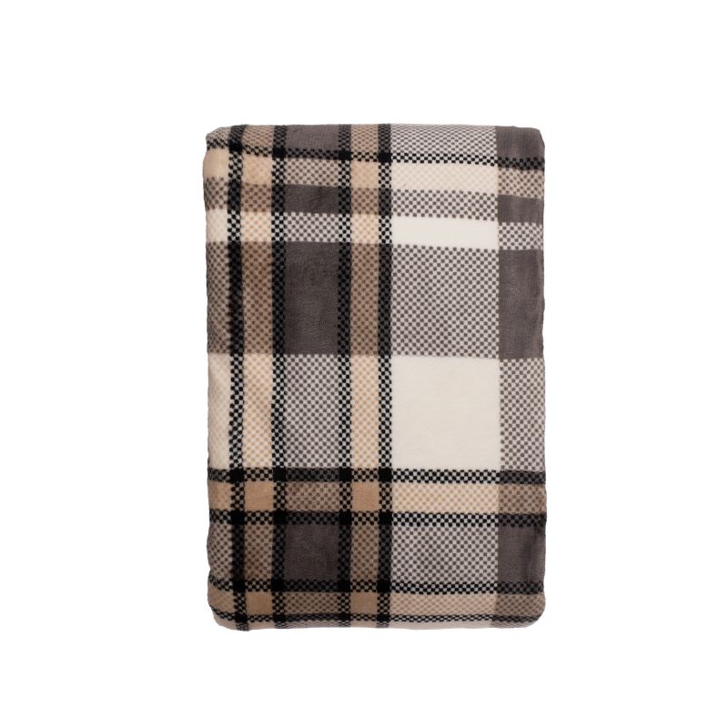 Pleds flanel sherpa 400gsm 150x200cm pe
