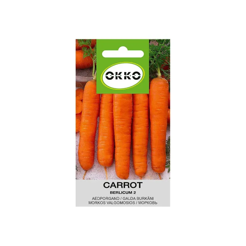 Sēklas dārzeņu burkāni berlicum 2 1.5g