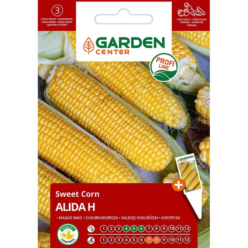 Sēklas dārzeņu kukurūzas alida h 3g