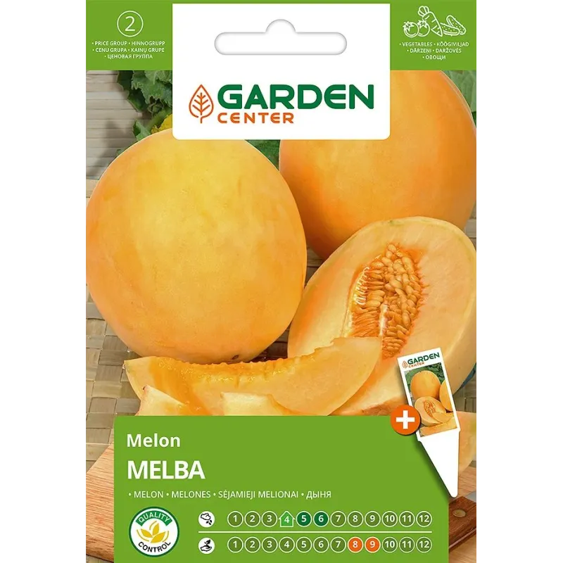 Sēklas Garden Center, melones MELBA, 1 g