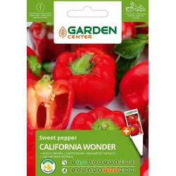 Sėklos Garden Center, paprikos CALIFORNIA WONDER, 0.1 g