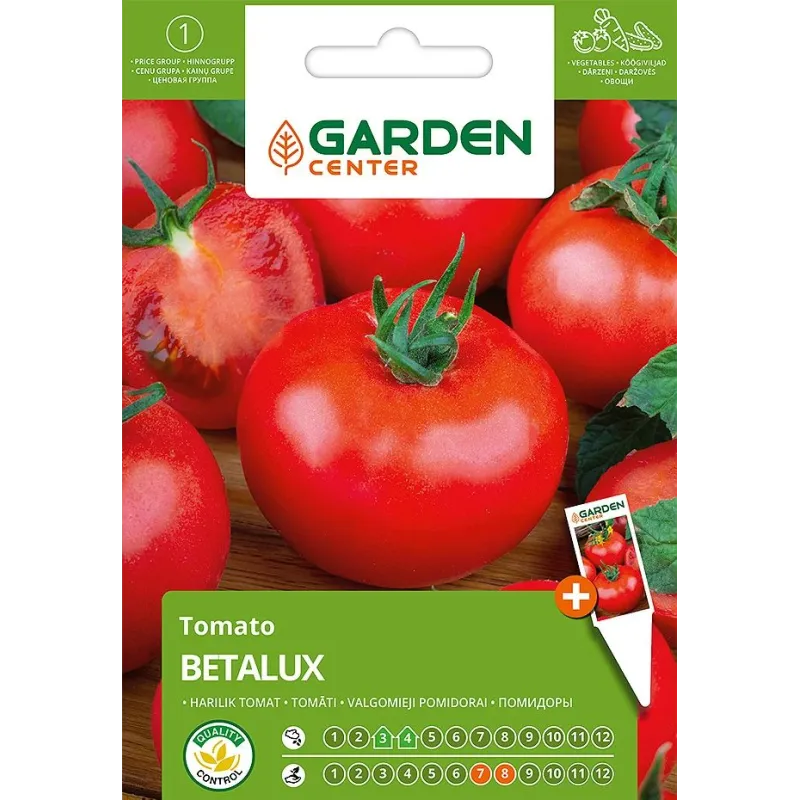 Sēklas Garden Center, tomāti BETALUX, 0.1 g