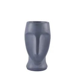 Dekoratīvais puķu pods Seja Garden Center LT34721-PC, 21 cm x 19 cm x 34 cm, pelēka