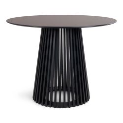 Pusdienu galds domoletti d100cm melns