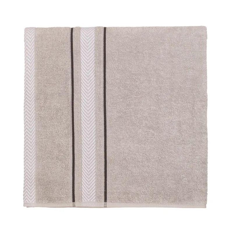 Vannas dvielis Domoletti SOFT, pelēka krās., 140 cm x 70 cm