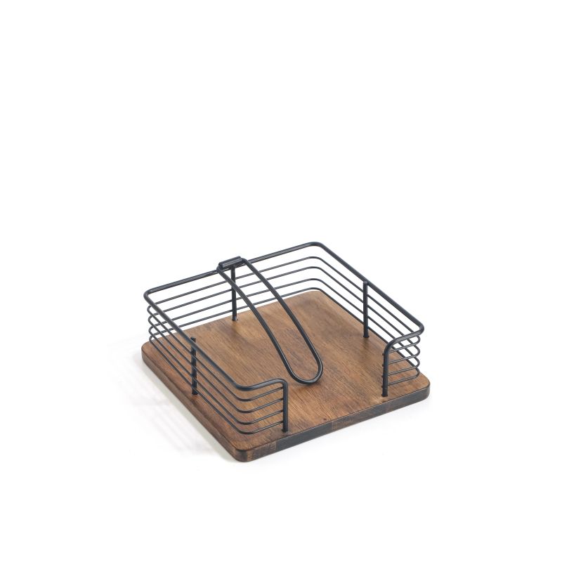 Turētājs salvešu dz.st.koka 19x19x7cm