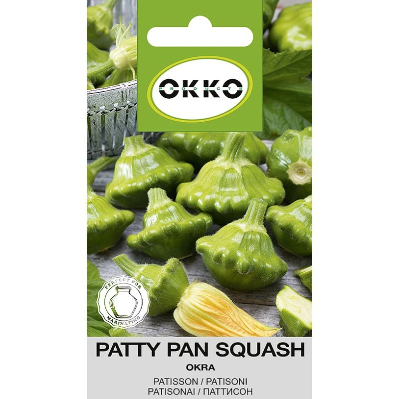 Sēklas dārzeņu patisoni okra 1g