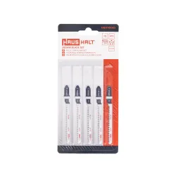 Набор полотен для лобзика Haushalt T101AO, 7.6 см, 5 шт.