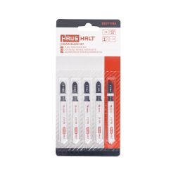 Finierzāģa asmeņu komplekts Haushalt T118A, 7.6 cm, 5 gab.