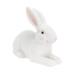 Dekorācija zaķis balt36.5x18x28.5cm