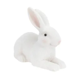 Dekorācija zaķis balt36.5x18x28.5cm