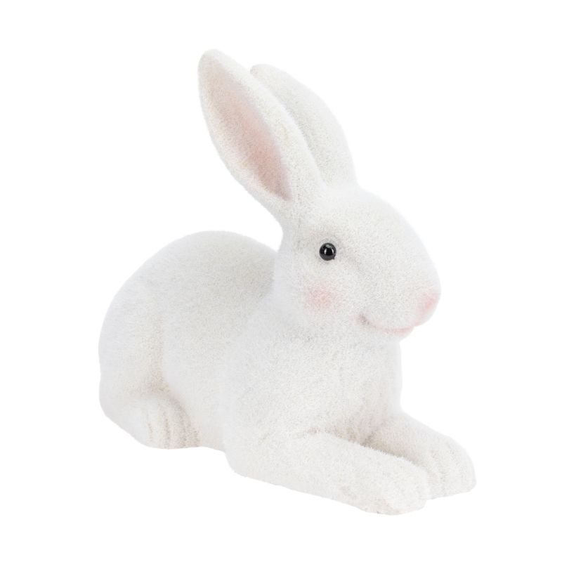 Dekorācija zaķis balt36.5x18x28.5cm