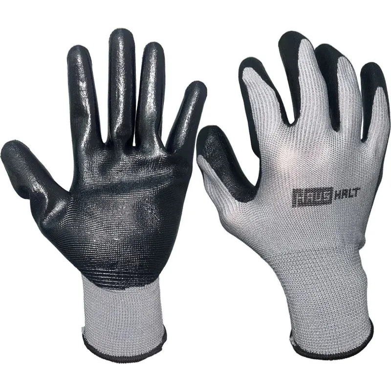 Cimdi gumijots Haushalt, melna, M