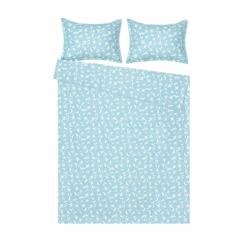 Gultas veļas komplekts Okko TWIG, zaļa, 200 x 220 cm