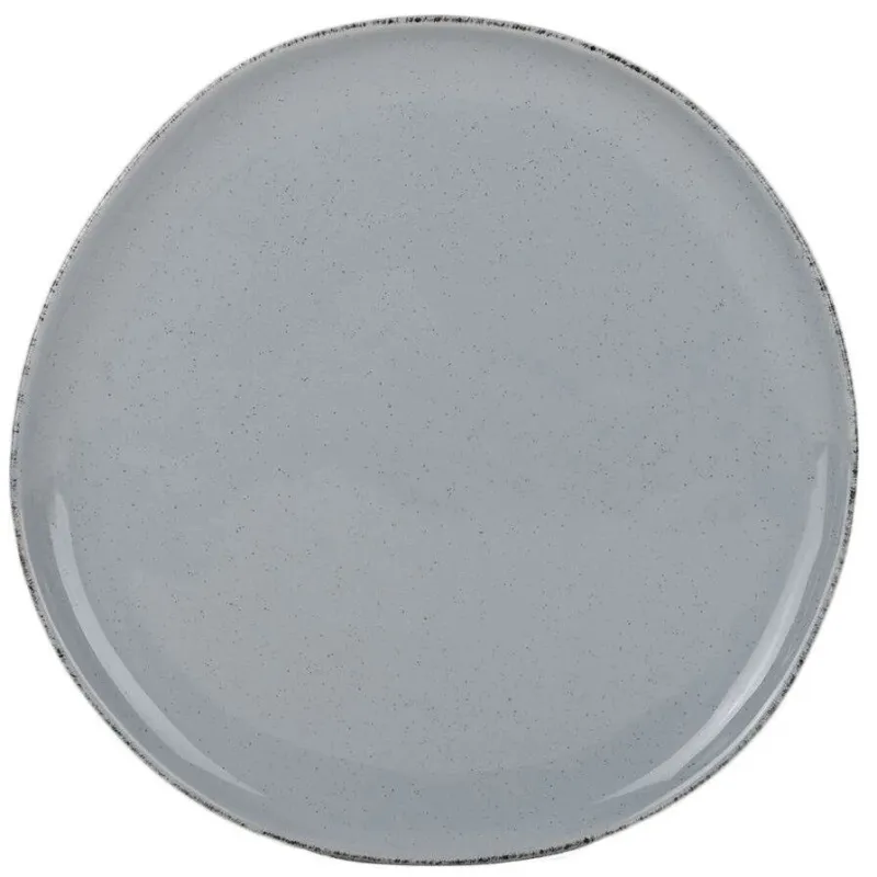 Šķīvis pusdienu Domoletti Sesam dots blue, DIA 26.8 cm, zila