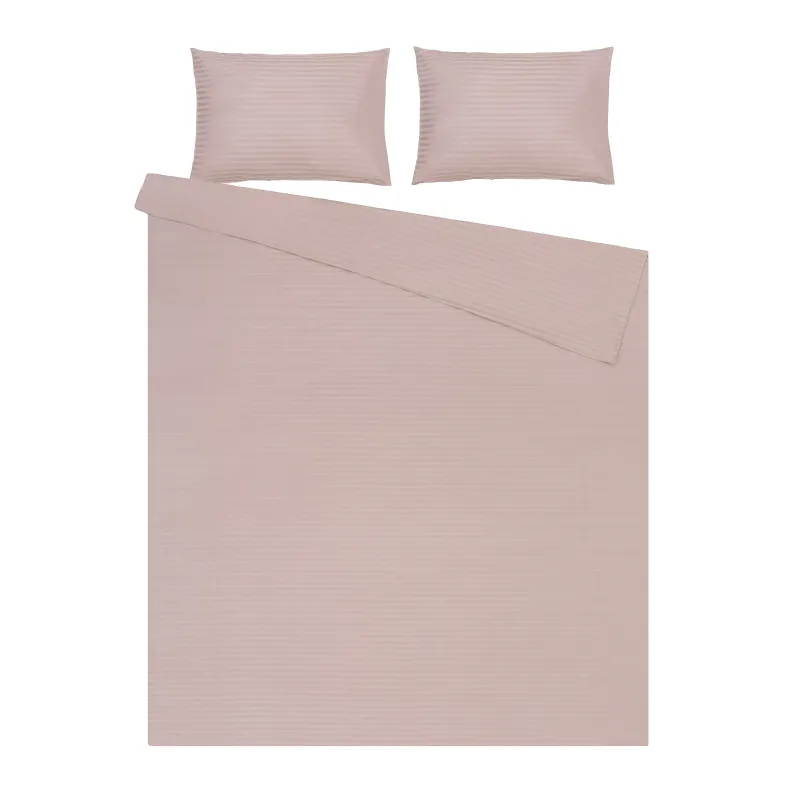 Gultas veļas komplekts Domoletti Striped Taupe, brūngans, 200 x 220 cm