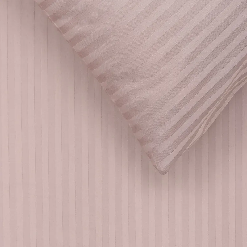 Gultas veļas komplekts Domoletti Striped Taupe, brūngans, 200 x 220 cm
