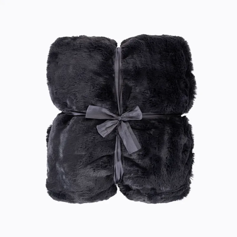 Gultas pārklājs Domoletti Great Rabbit, antracīta, 200 cm x 220 cm