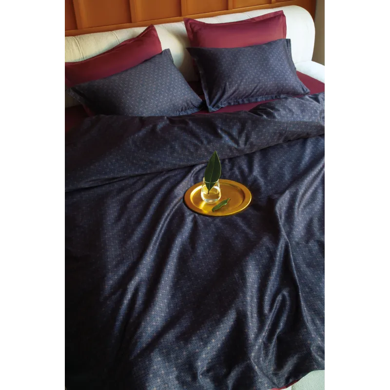 Gultas veļas komplekts Domoletti WINSTON, zila, 200 x 220 cm