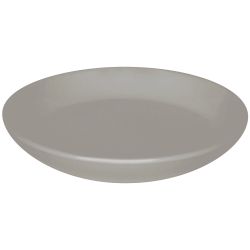 Keram. puķu poda šķīvis d22 sudraba kr.