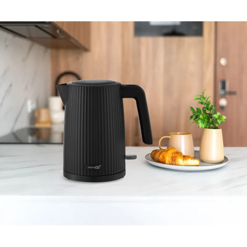 Elektriskā tējkanna Standart K561NN, 1.7 l, melna