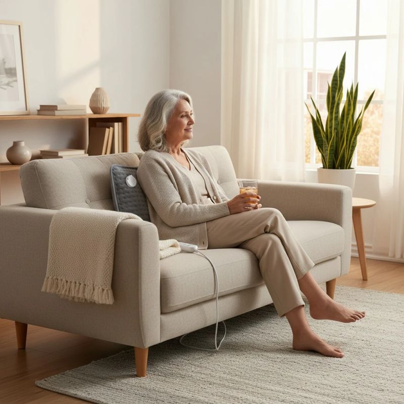 Elektriski sildāmais spilvens 40x30cm pe