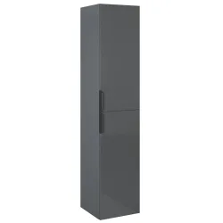 Подвесной шкафчик для ванной Masterjero Ekoline, антрацитовый, 34.6 см x 35 см x 162 см
