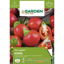 Sēklas Garden Center, asais pipars KORAL, 0.4 g