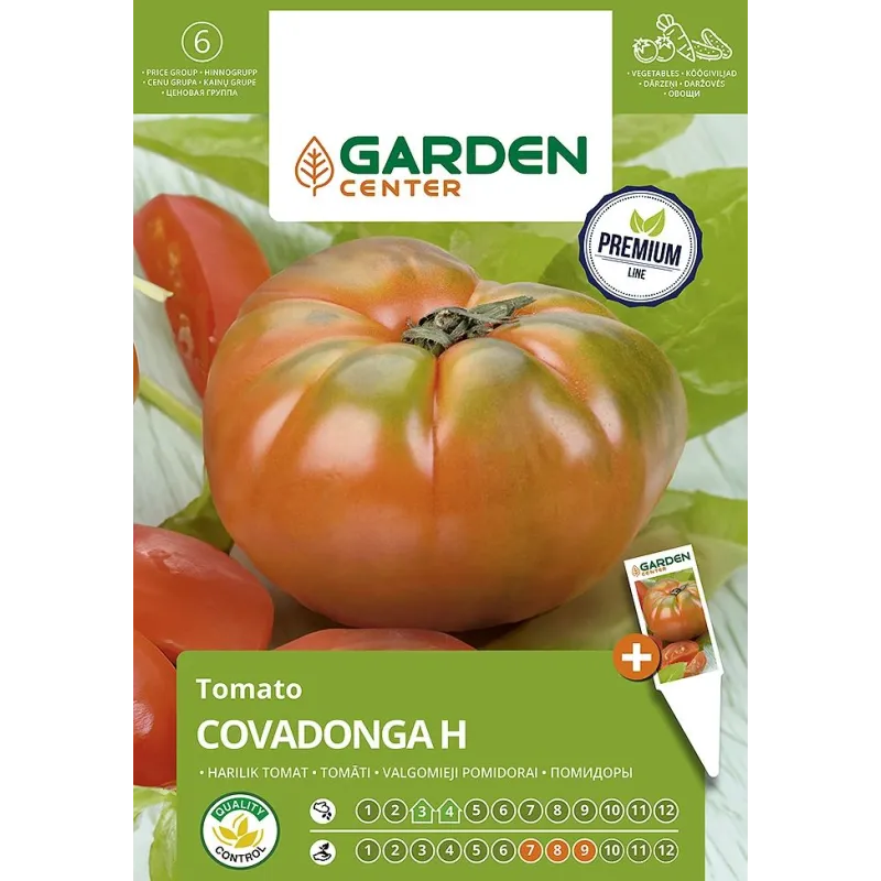Sēklas Garden Center, tomāti COVADONGA H, 7 gab.