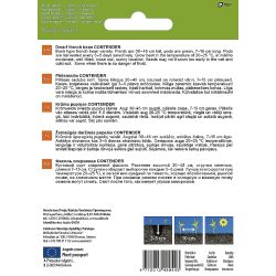 Sēklas dārzeņu dārza pupas conteder 20g