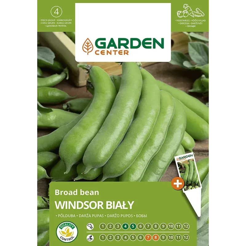 Sēklas Garden Center, pupas WINDSOR, 30 g