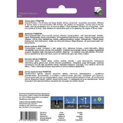 Sēklas ziedu asteres pompon 0.5g