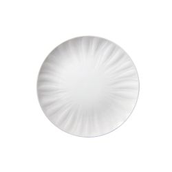 Šķīvis 15 cm domoletti floral balts