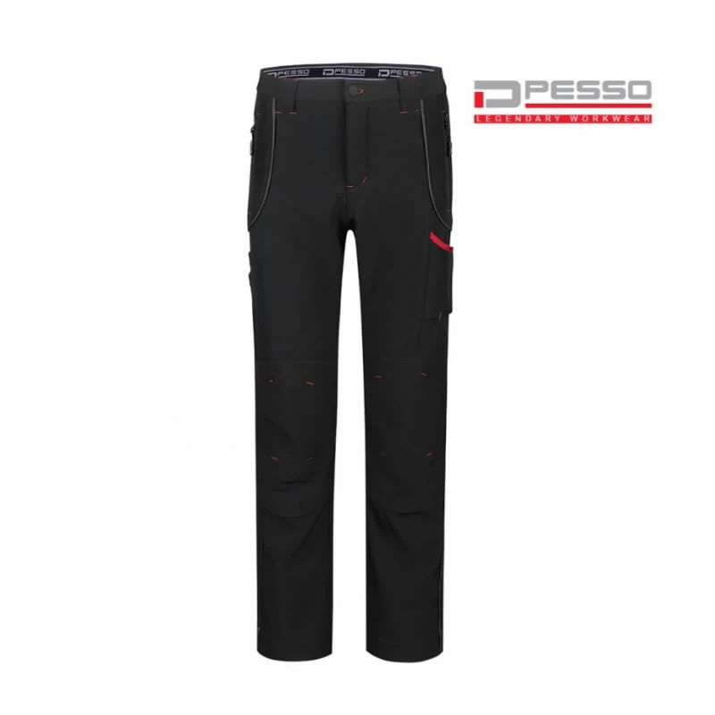 Bikses softshell nebraska melnas c56