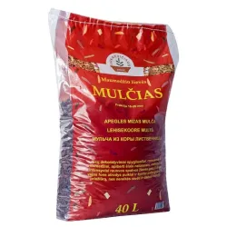 Pink Spruce Bark Mulch, 40 l