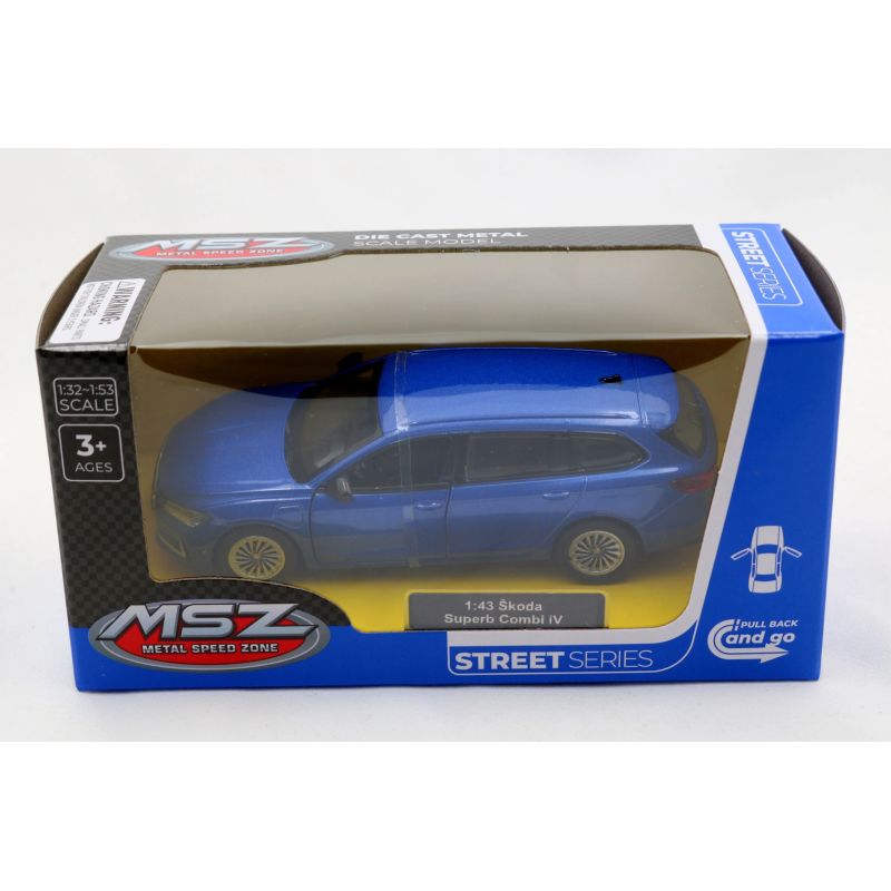 MSZ Miniatūrais modelis Škoda Superb Combi iV, 1:43