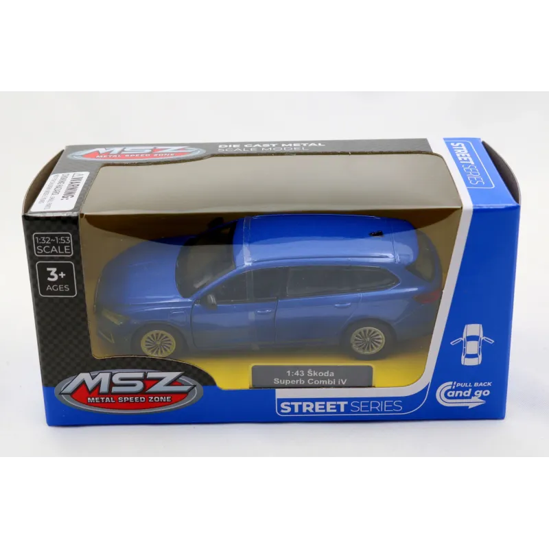 MSZ Miniatūrais modelis Škoda Superb Combi iV, 1:43