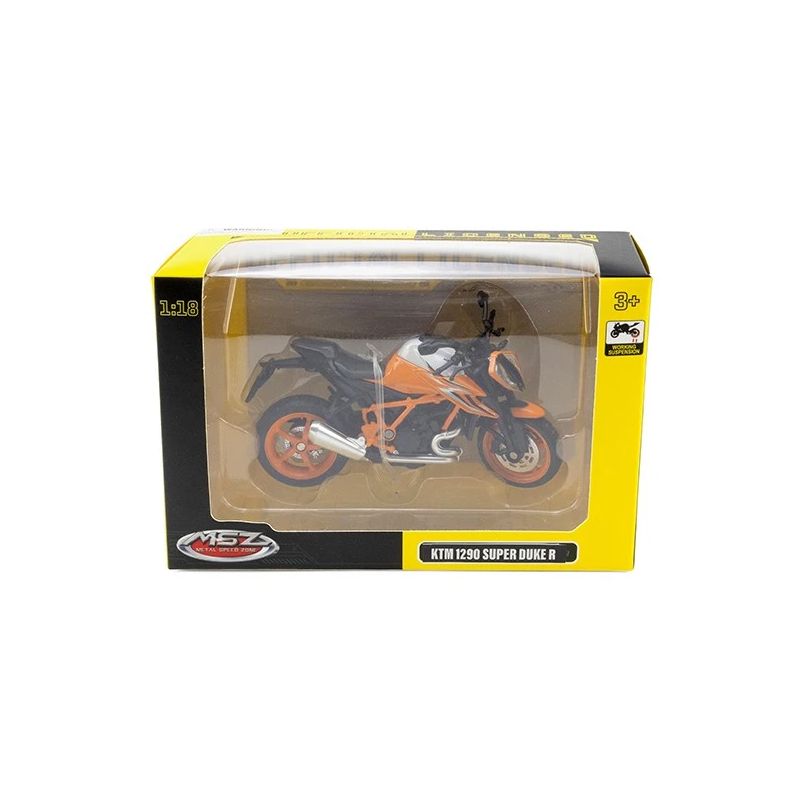 MSZ Miniatūrais modelis - KTM 1290 Super Duke R, mērogs 1:18