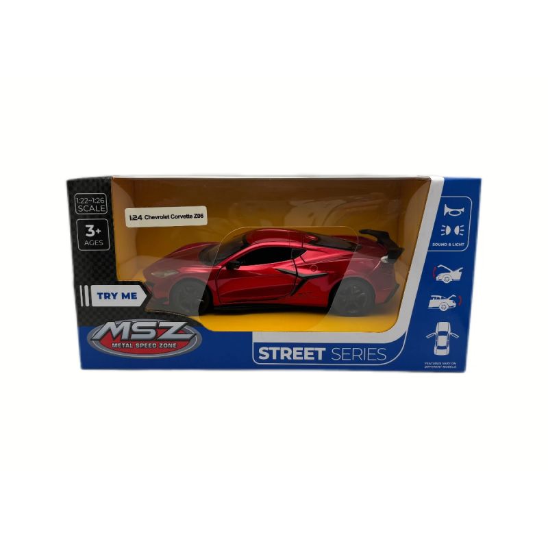 MSZ Miniatūrais modelis - Chevrolet Corvette C8 Z06 2024, mērogs 1:24