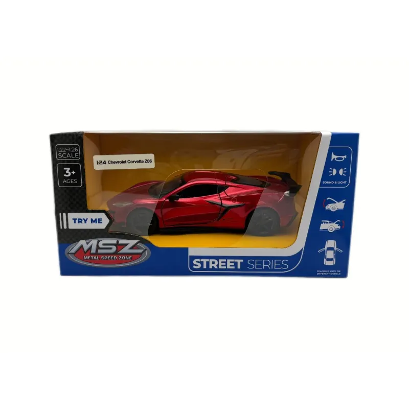 MSZ Miniatūrais modelis - Chevrolet Corvette C8 Z06 2024, mērogs 1:24
