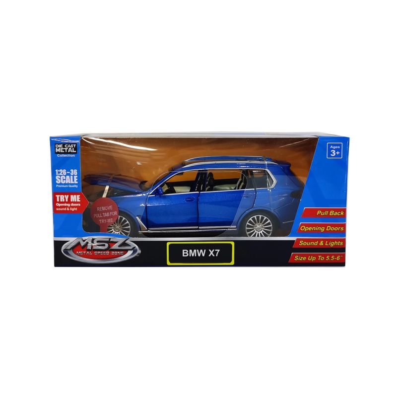MSZ Miniatūrais modelis - BMW X7, 1:32