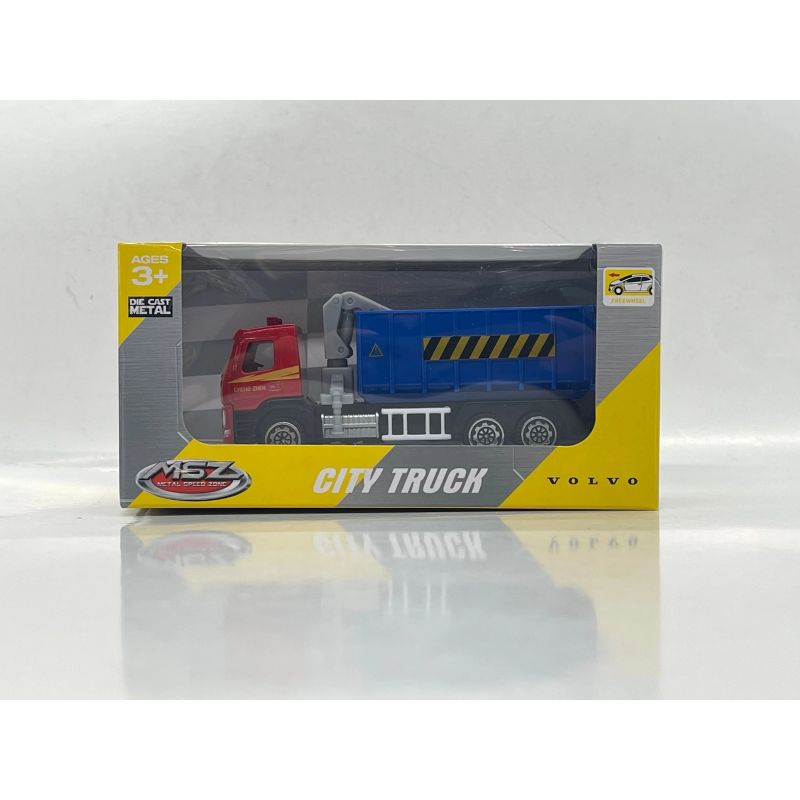 MSZ Die-cast Volvo kravas auto modelis ar ceļamkrānu mērogā 1:72