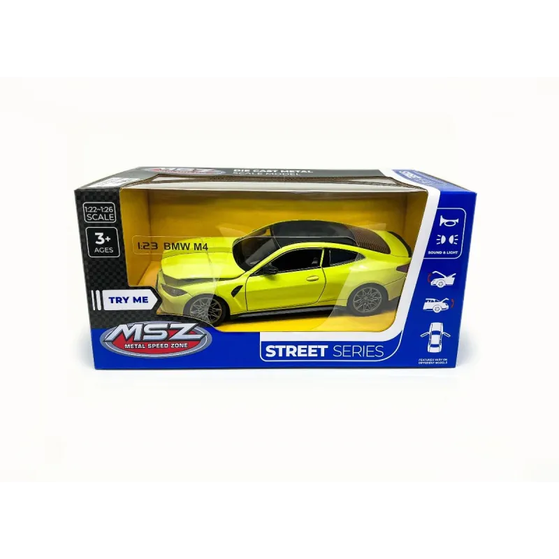 MSZ Miniatūrais modelis - BMW M4, mērogs 1:23
