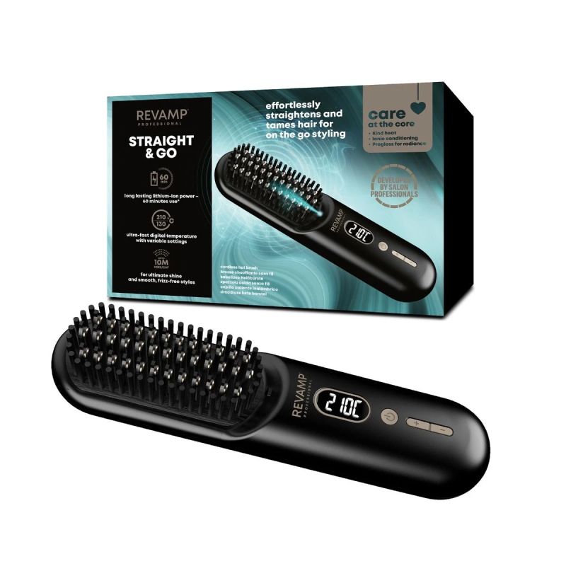 Revamp BR-1950-EU2 Straight & Go Cordless Hot Brush