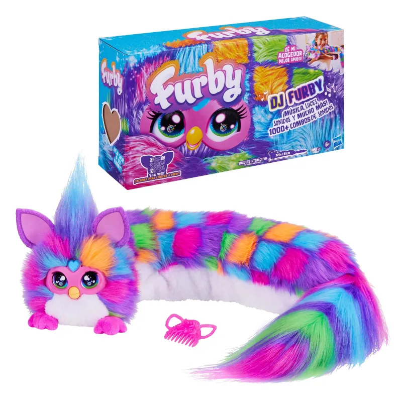 FURBY Interaktyvus furbis didžėjus „Neoninė žvaigždė“