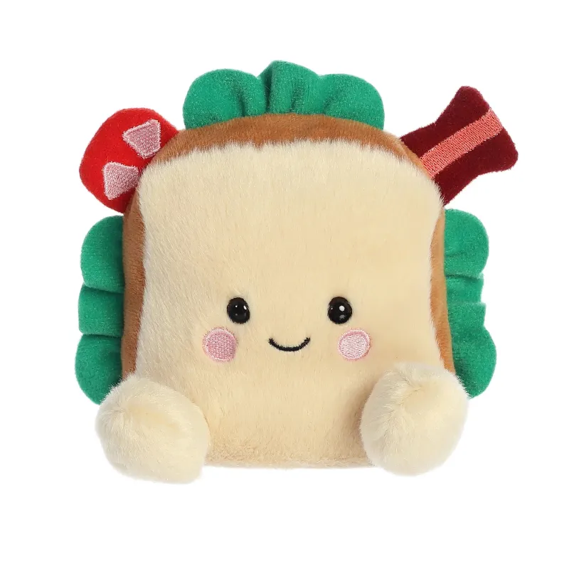 AURORA Palm Pals Plīša rotaļlieta sviestmaize Tomass, 12 cm