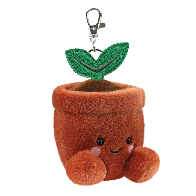 AURORA Palm Pals atslēgu piekariņš - Puķu pods, 12 cm