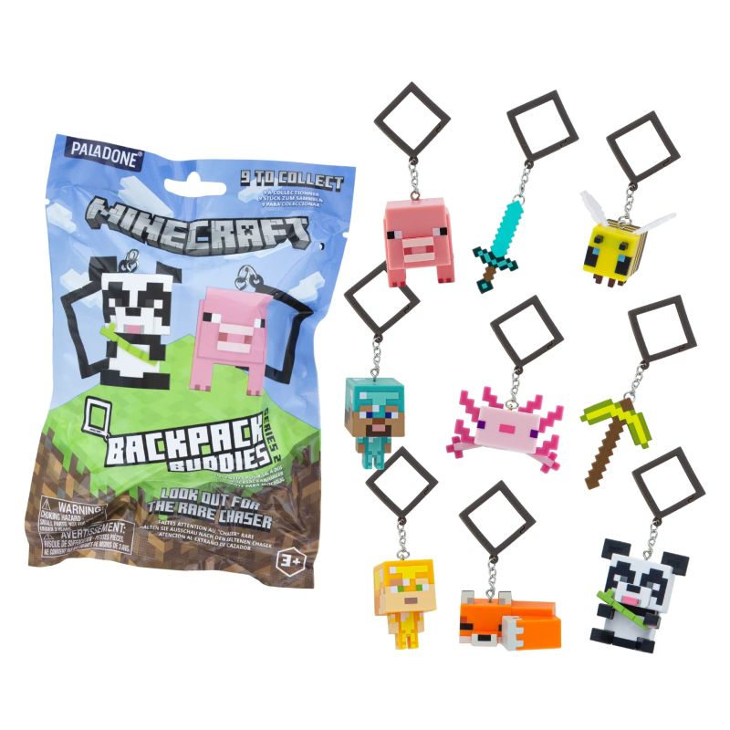 Paladone Minecraft Backpack Buddies Series 2 CDU 24 pcs
